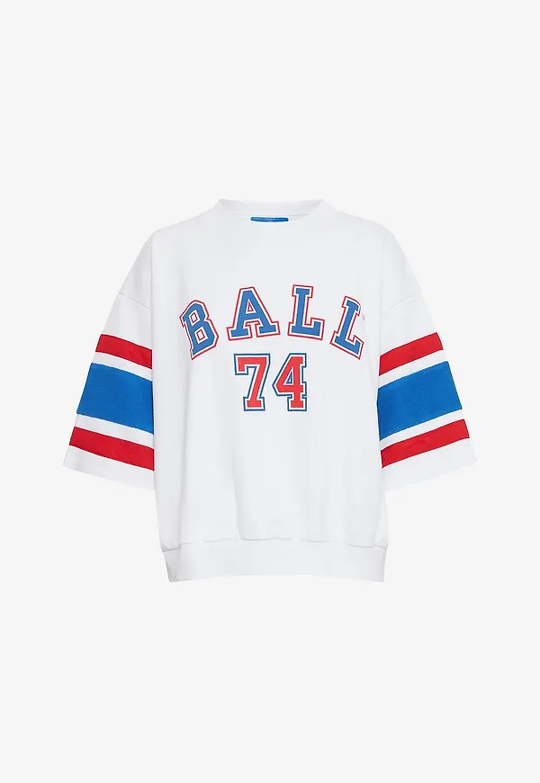 BALL - Sweatshirt baArian SS Sweat - Vit