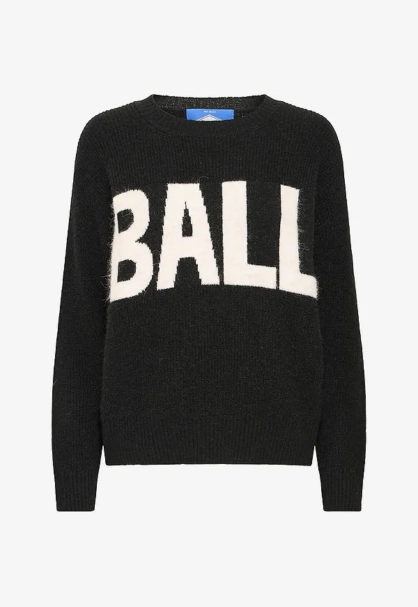 BALL - Tröja baStacy Rib Logo - Svart