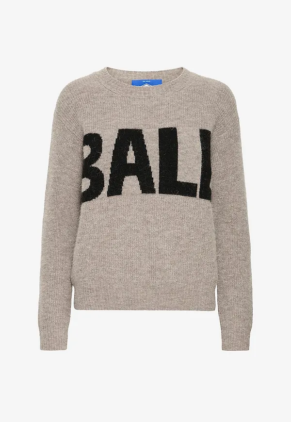 BALL - Tröja baStacy Rib Logo - Natur