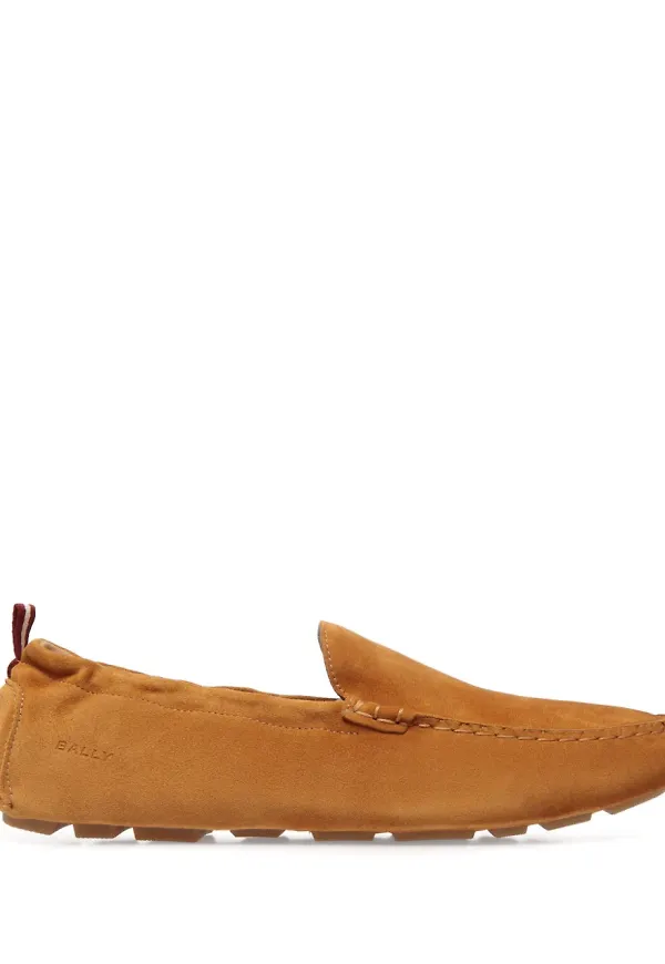 Bally Kyler loafers i mocka - Brun
