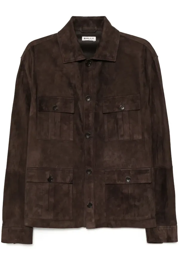 Bally ruskindsjakke - Brun