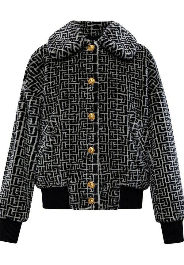 Balmain - Jackor - Grå - Dam - Storlek: M,S,Xs,2Xs