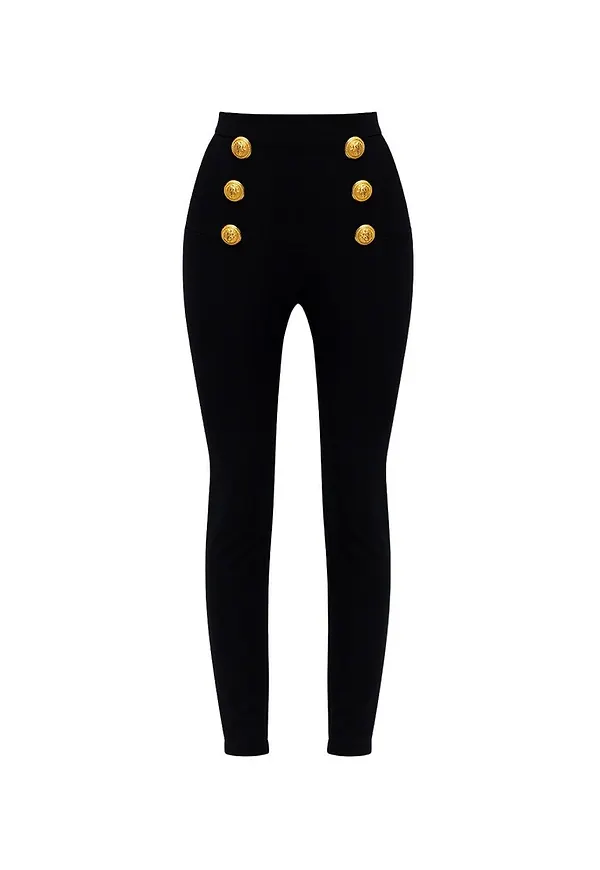 Balmain - Kostymbyxor - Svart - Dam - Storlek: L,S,Xs,2Xs