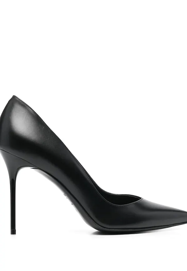 Balmain 100 mm spetsiga pumps - Svart