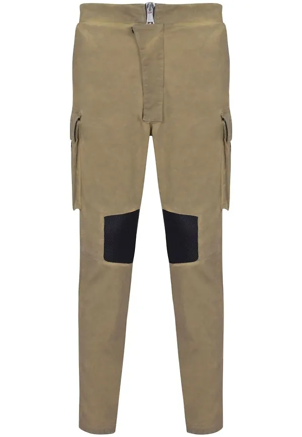 Balmain avsmalnande byxor - Brun