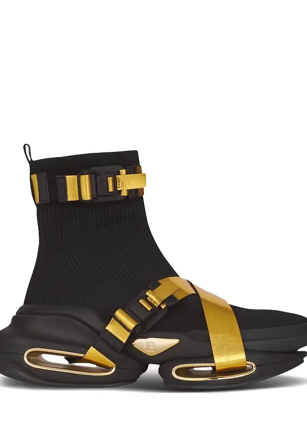 Balmain B-Bold sneakers - Svart