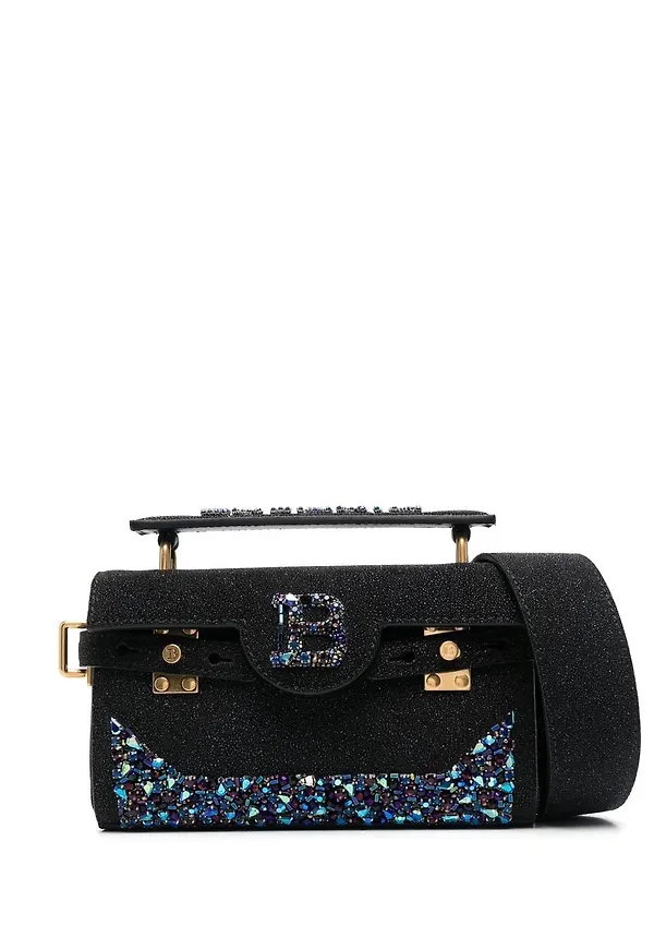 Balmain B-Buzz 19 axelväska - Svart