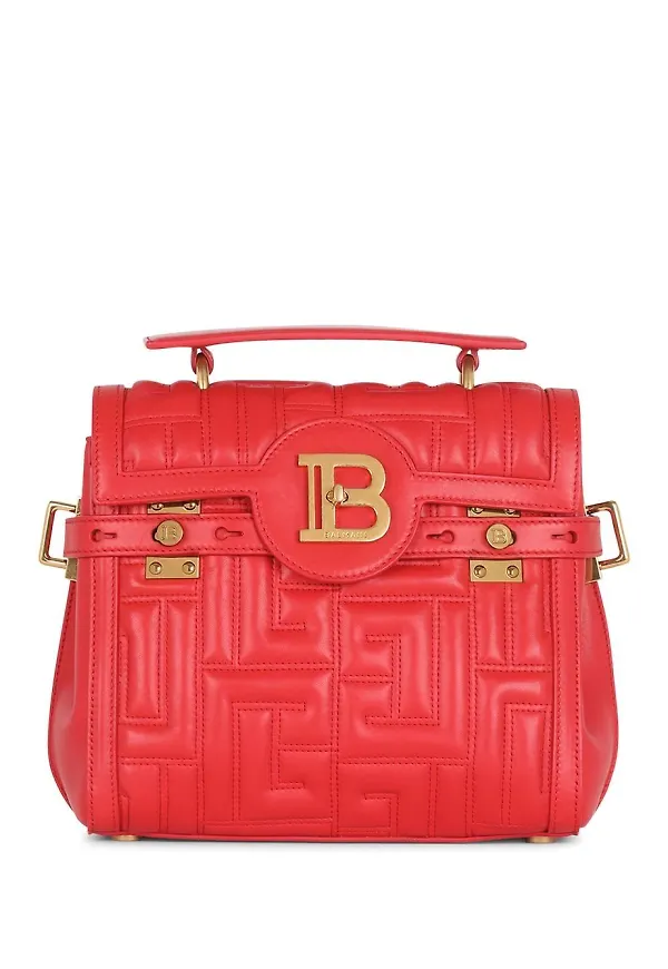 Balmain B-Buzz 23 axelväska - Röd