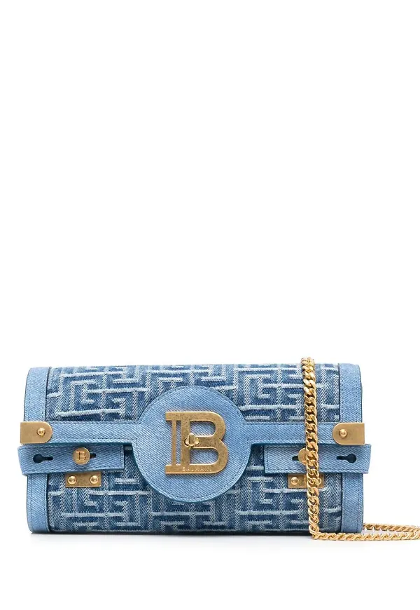 Balmain B-Buzz 23 kuvertväska - Blå