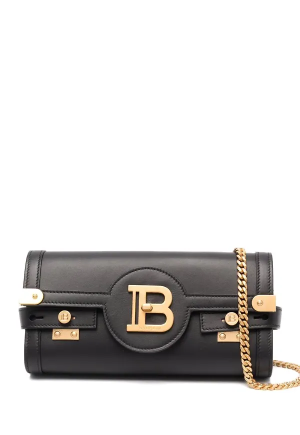 Balmain B-Buzz 23 kuvertväska - Svart