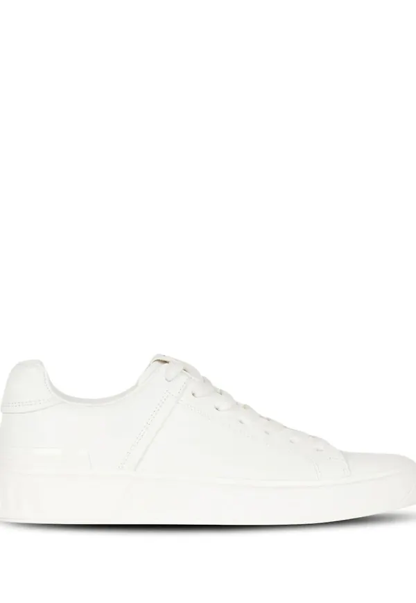 Balmain B-Court low-top sneakers - Vit