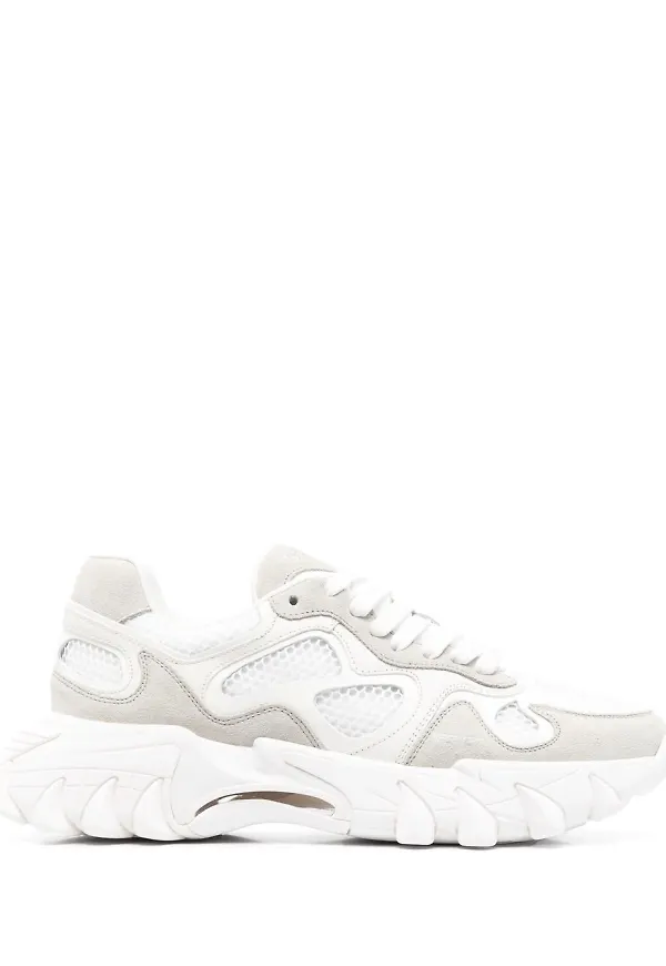 Balmain B-East low-top sneakers - Vit