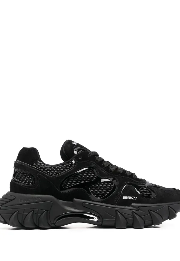 Balmain B-East låga sneakers - Svart
