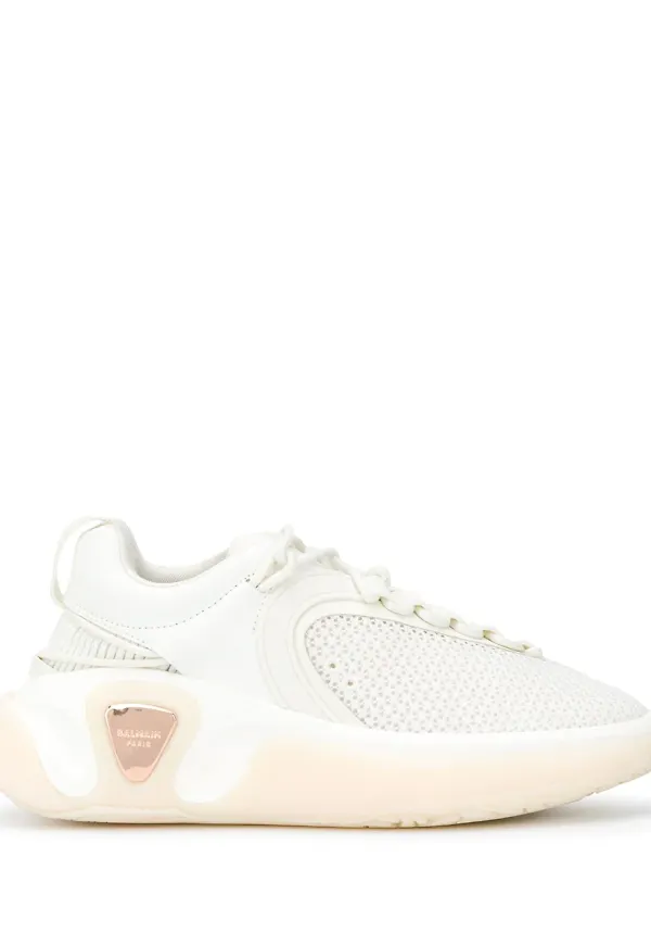 Balmain B-runner sneakers - Vit