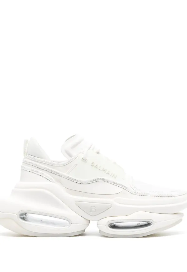 Balmain B Bold låga sneakers - Vit