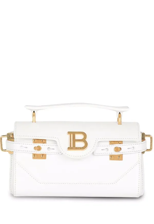 Balmain BBuzz 19 axelväska - Vit