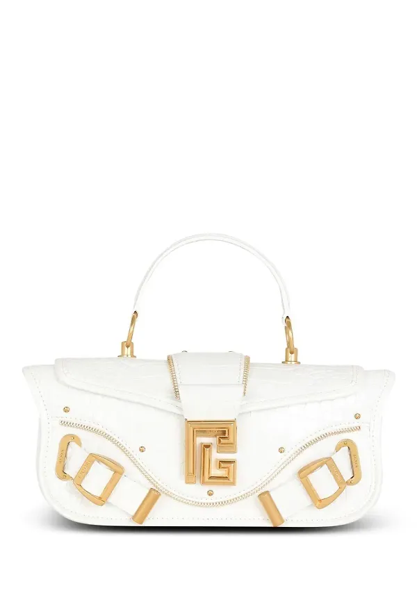 Balmain Blaze totebag - Vit