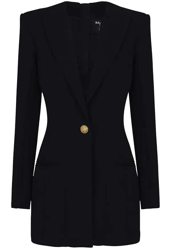 Balmain blazerklänning - Svart