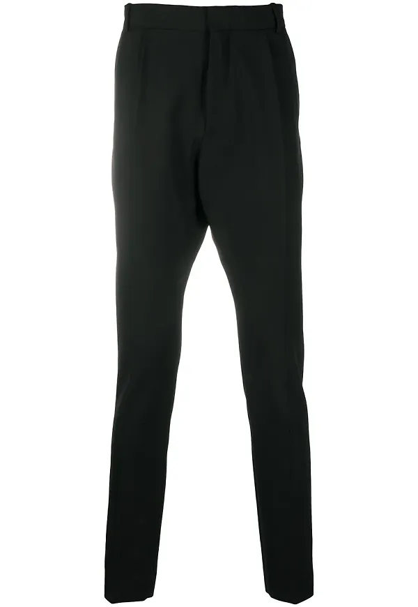 Balmain byxor med låg gren - Svart