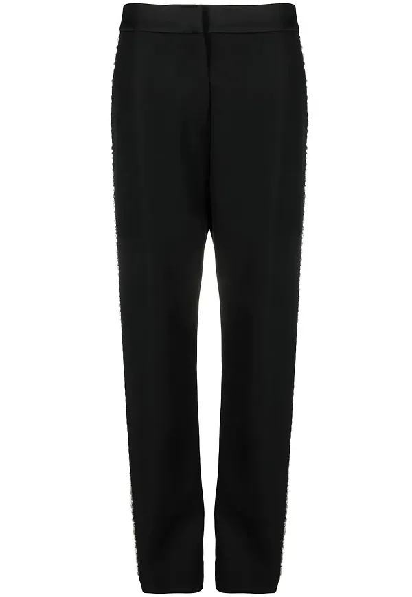 Balmain byxor med strass - Svart