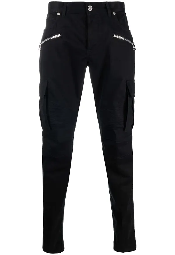 Balmain cargobyxor - Svart