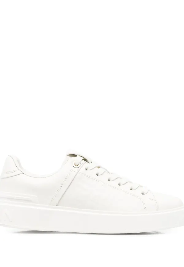 Balmain Court låga sneakers - Vit