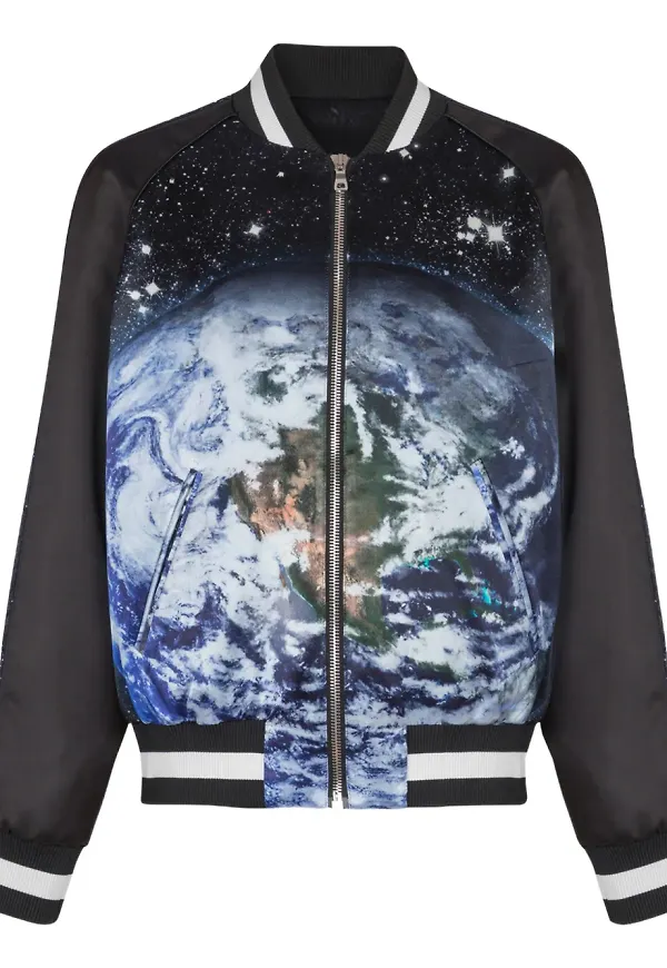 Balmain Earth & Stars collegejacka - Svart