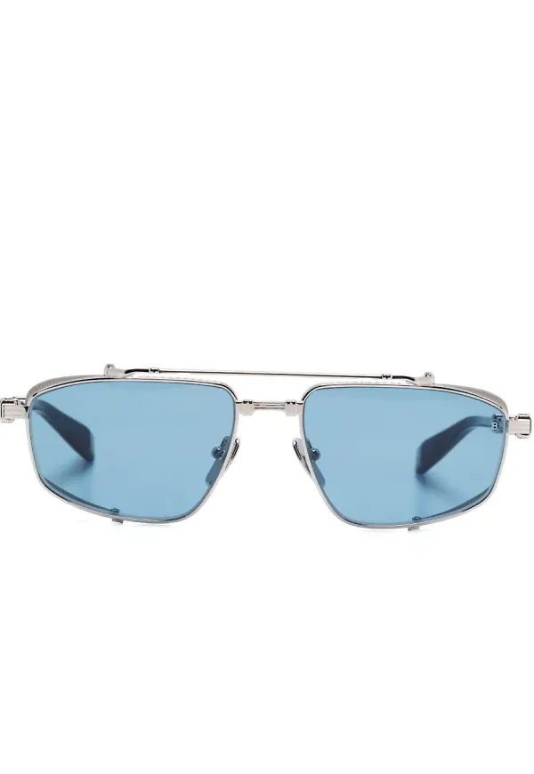 Balmain Eyewear Brigade V solglasögon - Silverfärgad