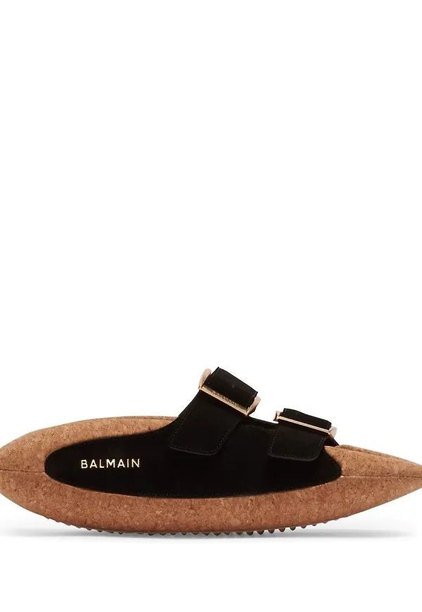 Balmain Flipflops - Svart
