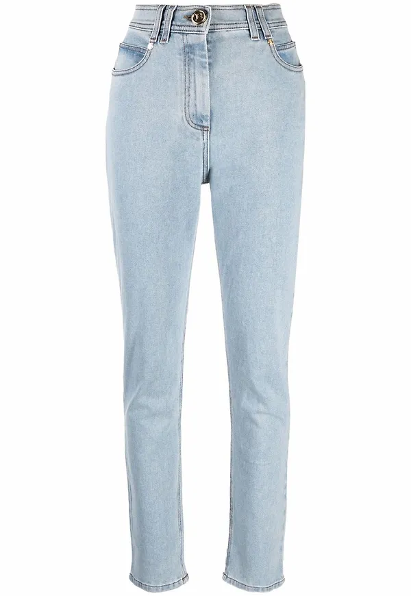 Balmain jeans med hög midja - Blå