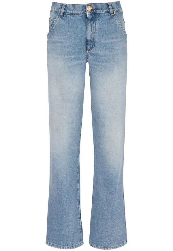 Balmain jeans med låg midja - Blå