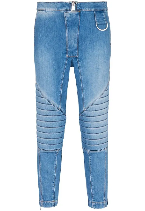 Balmain jeans med låg midja - Blå