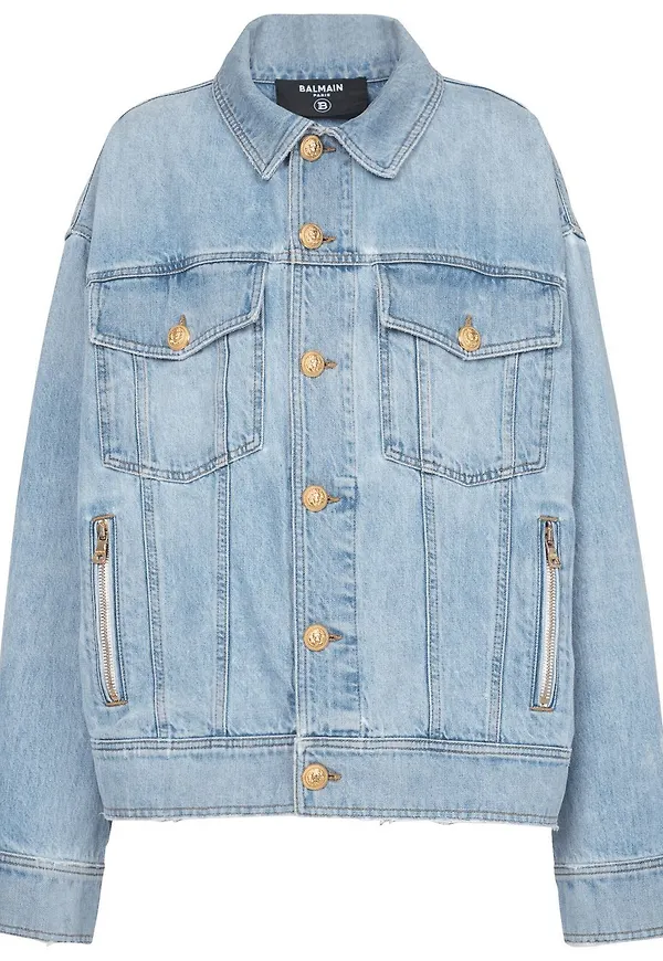 Balmain jeansjacka - Blå