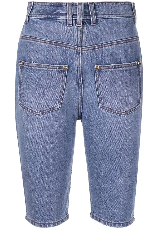 Balmain jeansshorts - Blå