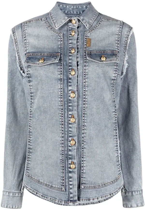 Balmain jeansskjorta - Blå