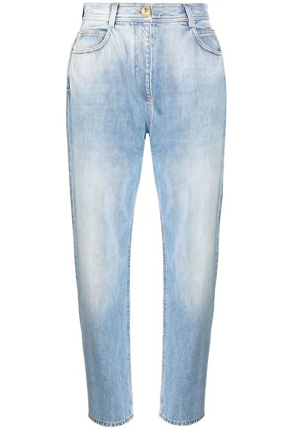 Balmain lätt tvättade straight-jeans - Blå