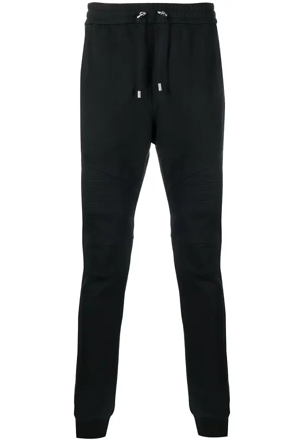 Balmain mjukisbyxor med dragsko - Svart