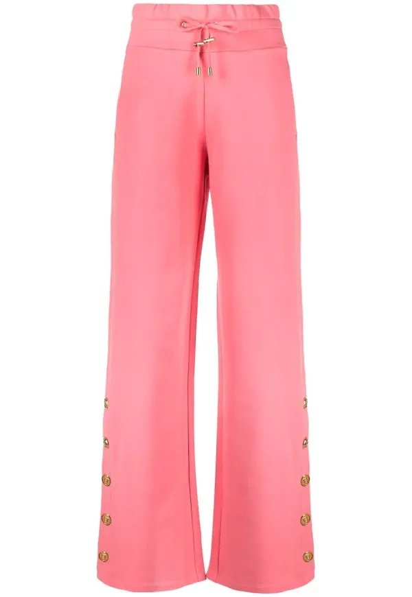 Balmain mjukisbyxor med knappdetalj - Rosa