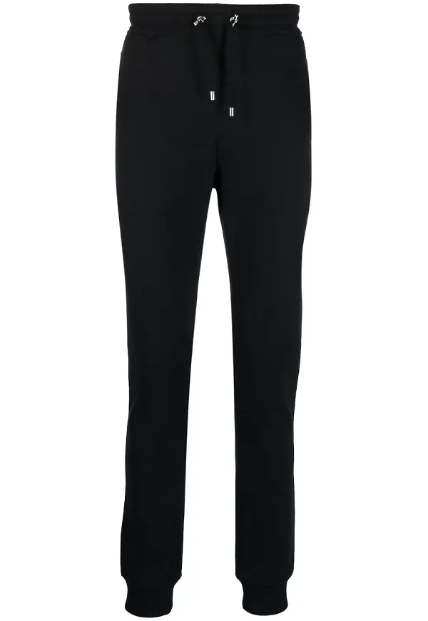 Balmain mjukisbyxor med logotyp - Svart