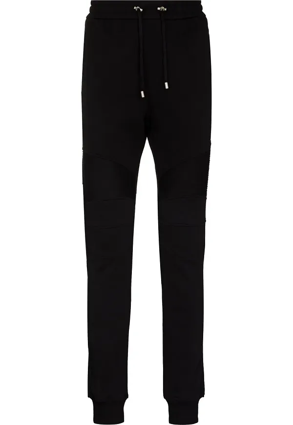 Balmain mjukisbyxor med logotyp - Svart