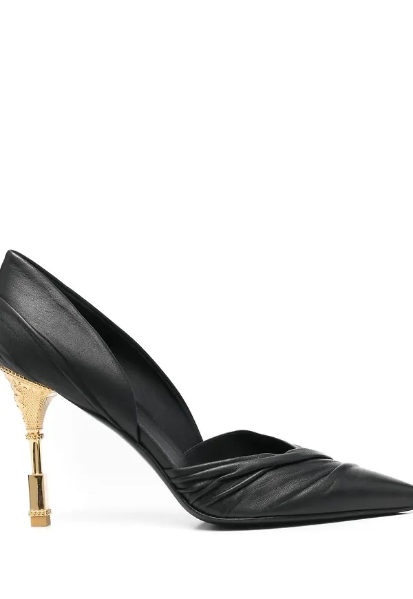 Balmain Moneta läderpumps - Svart