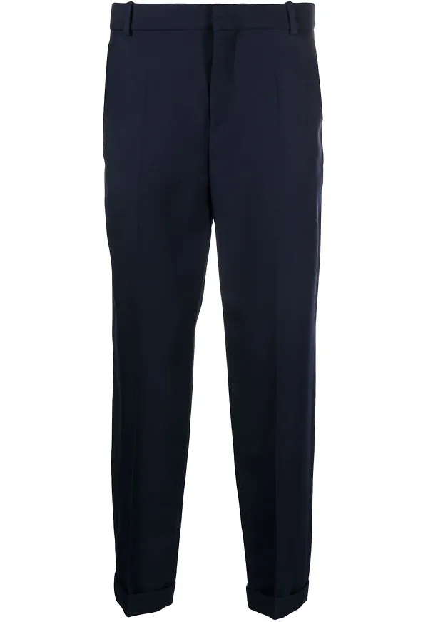 Balmain raka finbyxor - Blå