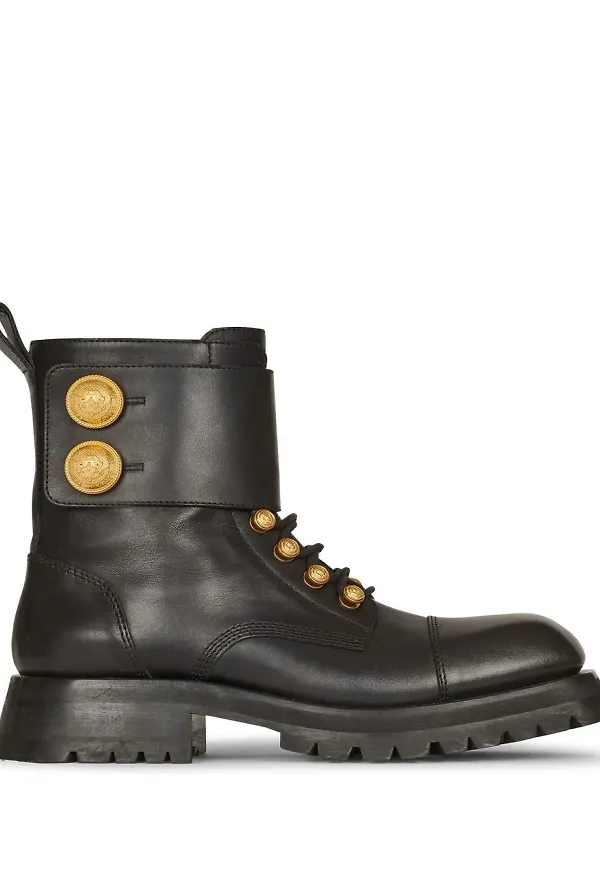 Balmain Ranger Army ankle boots - Svart