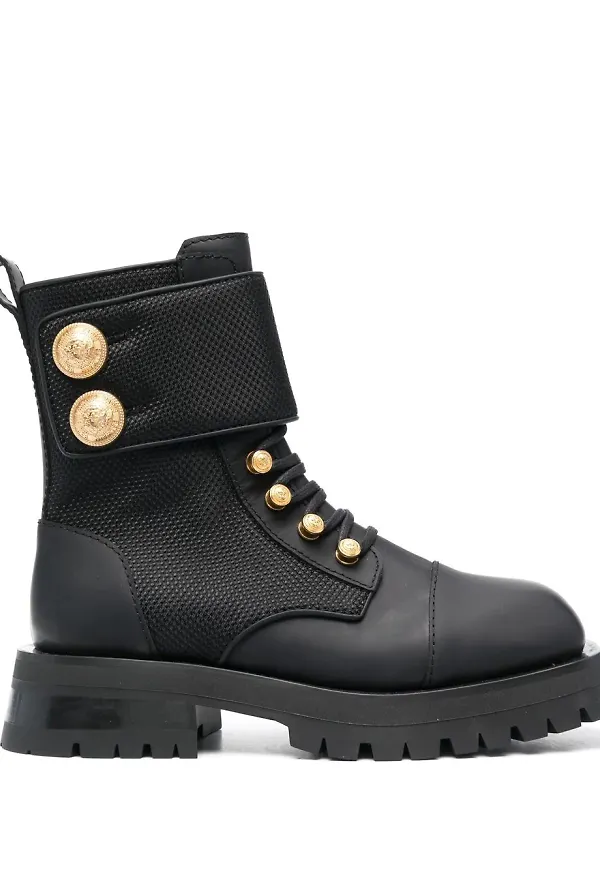 Balmain Ranger Army stövlar 45 mm - Svart