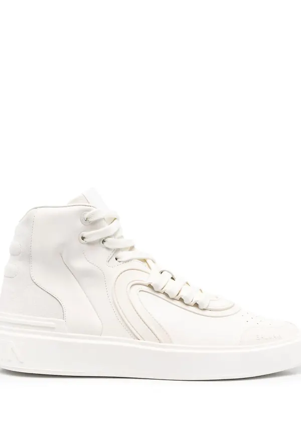 Balmain Skate höga sneakers - Vit