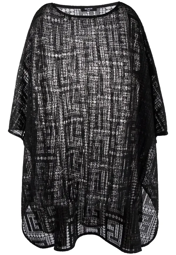 Balmain skir strandklänning - Svart
