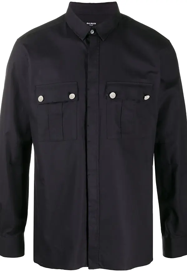 Balmain skjorta - Svart