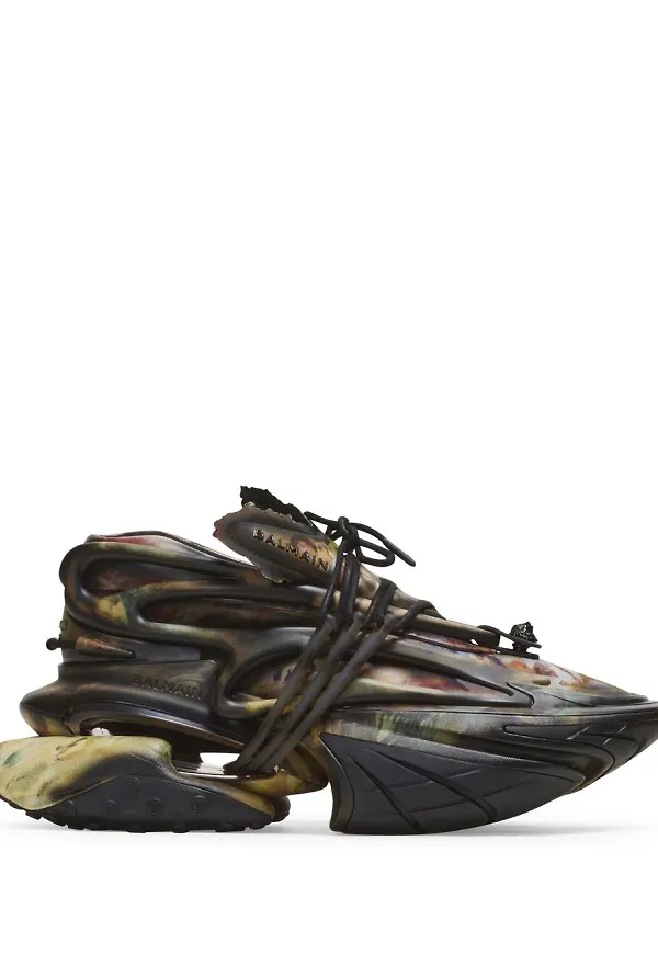 Balmain sneakers med enhörning - Svart