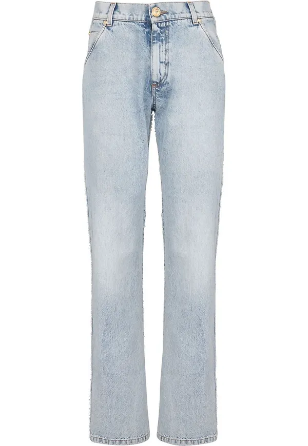 Balmain straight-jeans - Blå