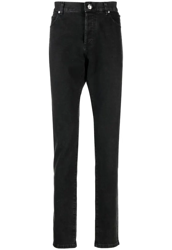 Balmain straight-jeans - Svart